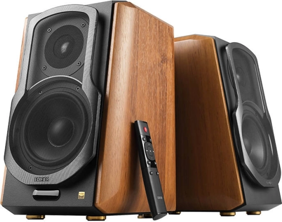 Altavoces 2.0 EDIFIER S1000MKII – altavoces activos de estantería de madera