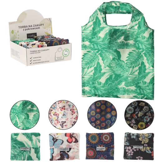 Bolsa de compra reutilizable Torba na zakupy 42 × 41 cm – mix de diseños
