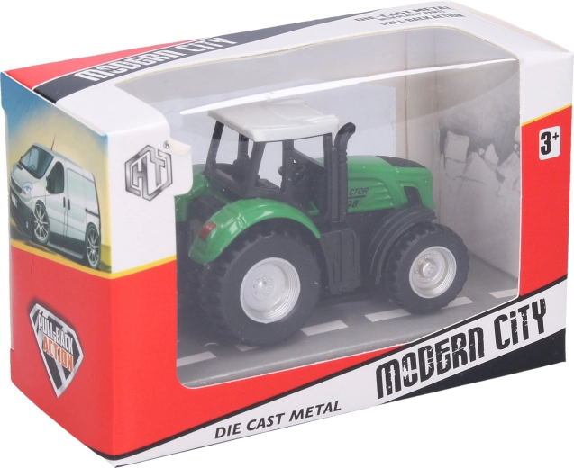 Un tractor pequeño para una gran diversión