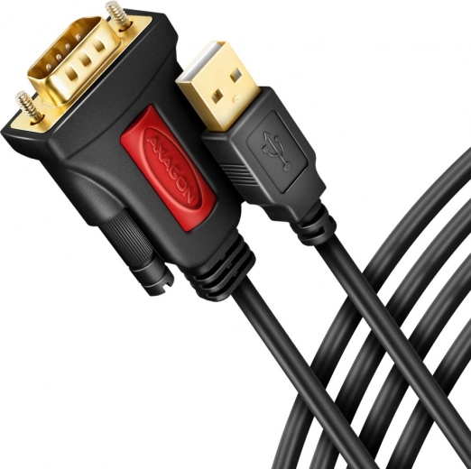 Adaptador USB 2.0 a RS-232, cable de 1,5 m con chip Prolific