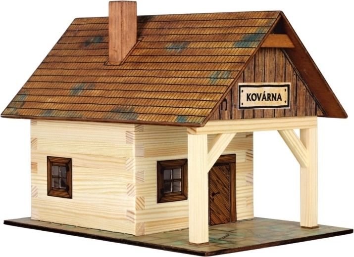 Kit de construcción de madera para pegar Walachia Herrería