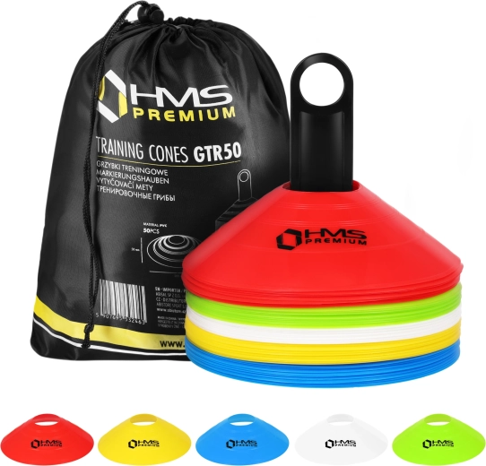 Conos de marcaje HMS PREMIUM, 50 uds.