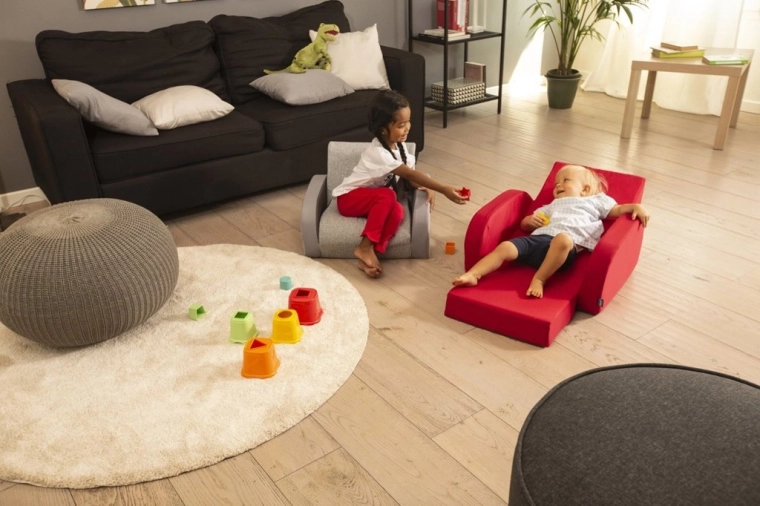 3 en 1: sillón, tumbona y sofá