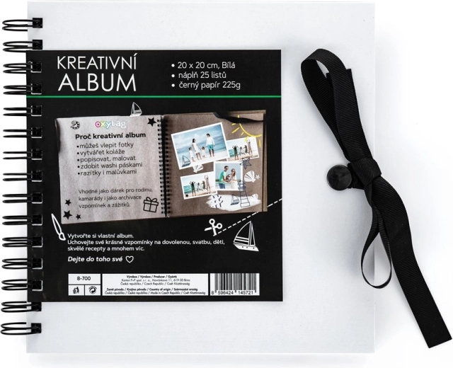 Álbum creativo blanco