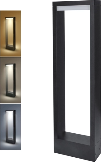 Solight poste LED de exterior para jardín Ragusa 500 7 W 450 lm 3 CCT - 1 pieza
