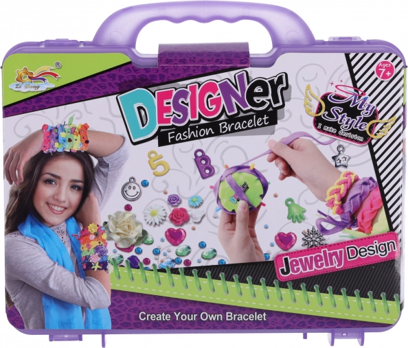 Set creativo DIY para hacer pulseras