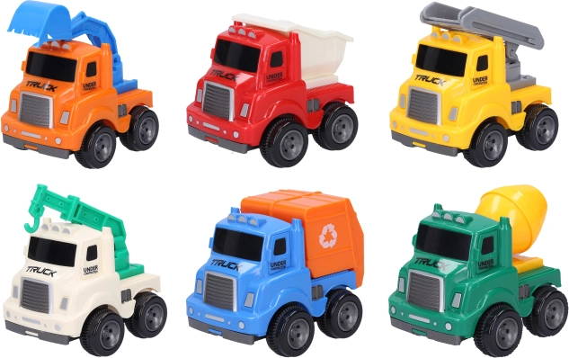 Set de medios de transporte 6 uds. 9 cm