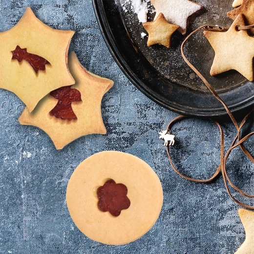 Cree atractivas galletas con ventana