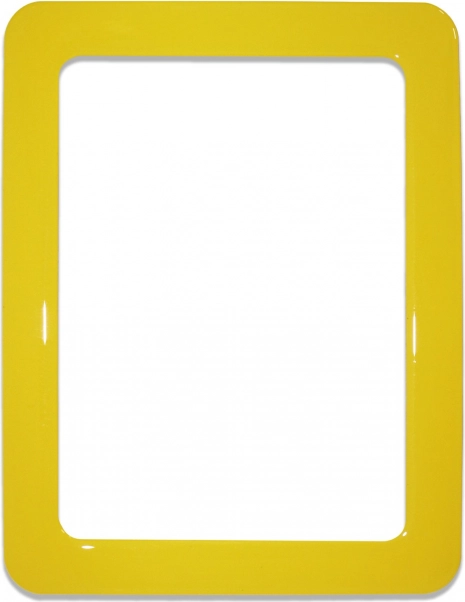 Marco magnético autoadhesivo 16,0 × 11,8 cm – amarillo