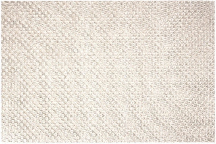 Salvamantel de mesa crema y dorado 45 × 30 cm