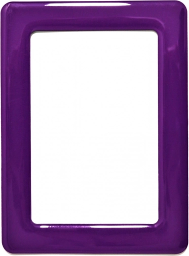 Marco magnético autoadhesivo 13,0 × 8,1 cm – violeta