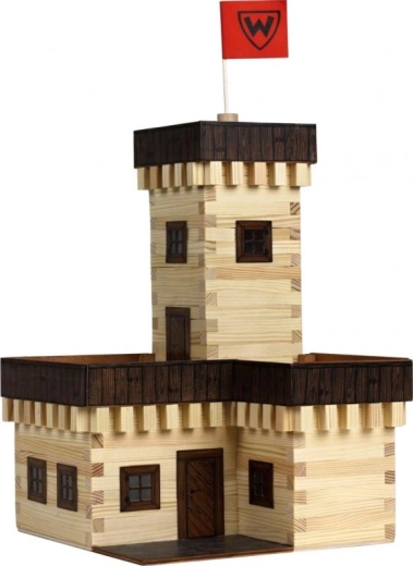 Kit de construcción de madera para pegar Letohrad