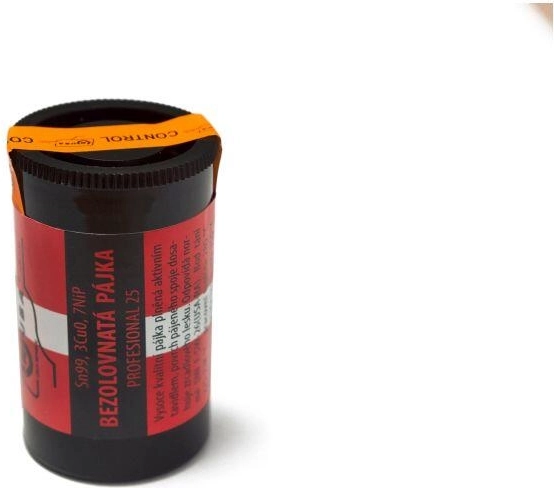 Soldadura tubular con fundente 1,5 mm, 25 g