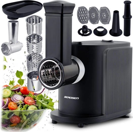 Berdsen BD-600 picadora eléctrica de carne y rallador de verduras