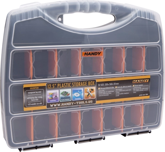 Maletín de plástico para accesorios