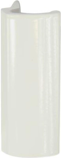 Tirador de aluminio para ventanas y puertas de plástico RICHTER blanco