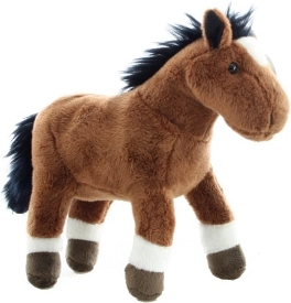 Caballo de peluche 20 cm