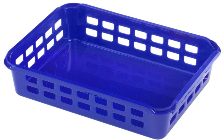 Cesta de plástico A5 25 × 19 × 6 cm