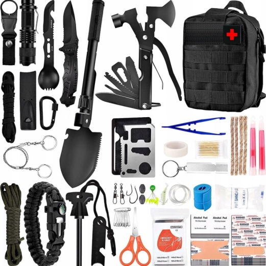 Gran set de supervivencia Renew Force con 92 funciones