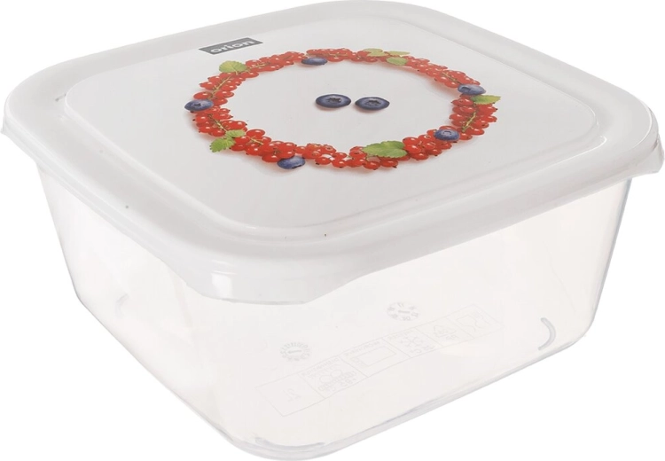Recipiente para alimentos Orion Frost Premium cuadrado de 2 l