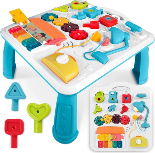 Mesa musical educativa y pizarra desmontable RICOKIDS