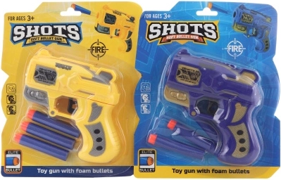 Pistola de cartuchos de espuma para niños