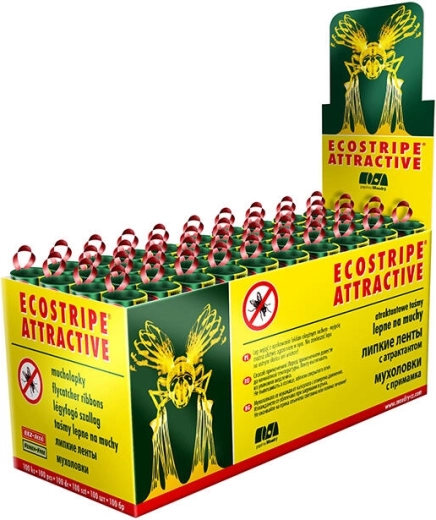 Atrapamoscas ECOSTRIPE UNI – cinta adhesiva para moscas