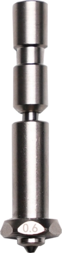 Boquilla de cambio rápido de 0,6 mm para Anycubic Kobra 3 Max de acero inoxidable