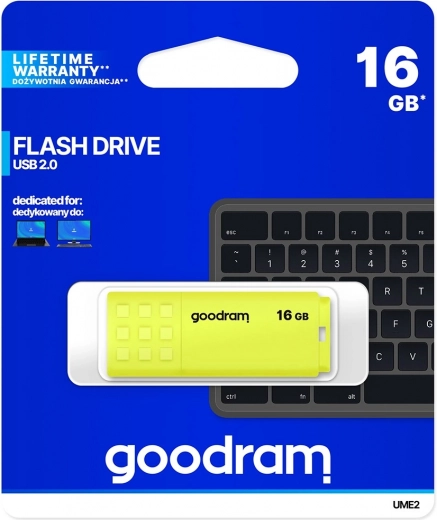 Memoria USB Goodram NEO 16GB amarilla