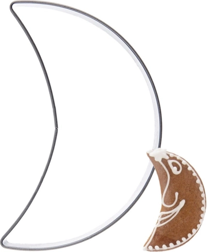 Cortador de acero inoxidable luna 6 cm