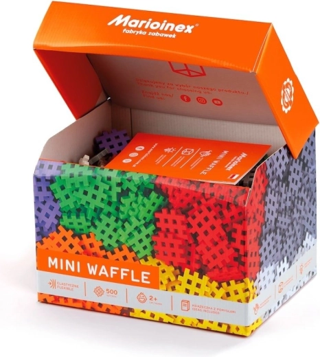 Juego de construcción Mini Waffle de 500 piezas