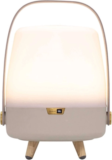 Lámpara portátil con altavoz Kooduu Lite-up Play Mini beige