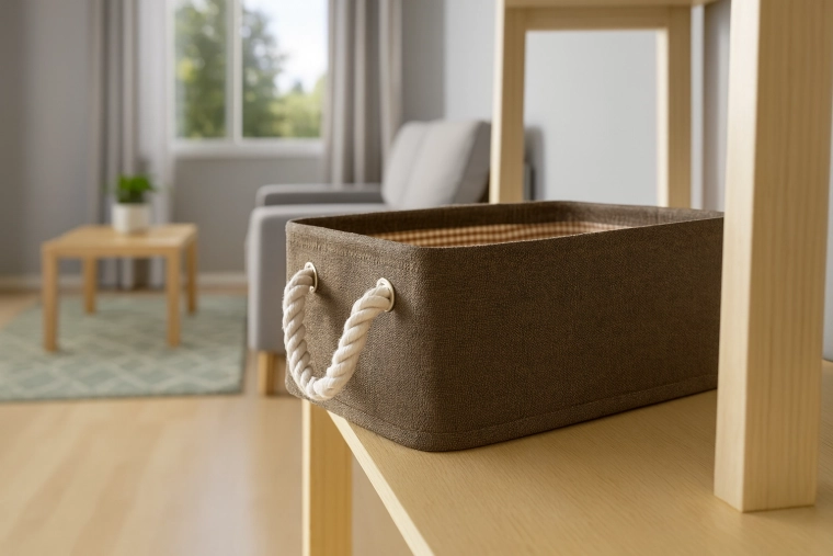 Organización con estilo en el salón y el dormitorio