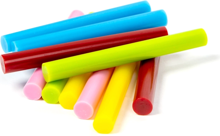 Barras de pegamento termofusible para pistola, 11 × 100 mm, colores macaron - 1 unidad