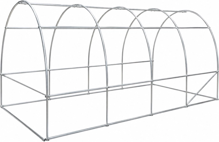 Estructura galvanizada reforzada de 25 mm
