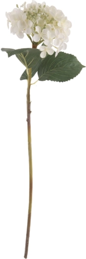 Flor artificial Hortensia blanca 64 cm