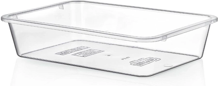 Caja de almacenamiento para nevera 25 × 17 × 5,5 cm, 1,7 l