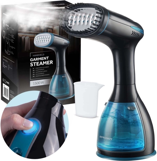 Steamer de vapor manual para ropa 1500 W BERDSEN