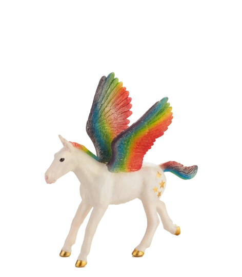 Mojo Cría de Pegaso arcoíris – figura grande