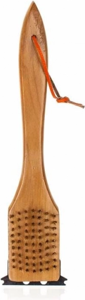 Cepillo de madera para limpiar la parrilla 30 cm