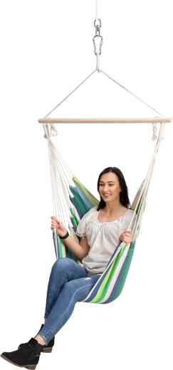 Ideal para sillas colgantes y redes