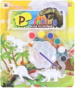 Animalitos dinosaurio para pintar – set creativo para niños