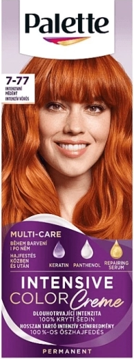 Palette tinte en crema intensivo para el cabello 7-77 cobrizo intenso 50 ml