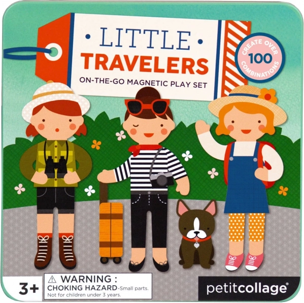 Petit collage libro magnético – viajar