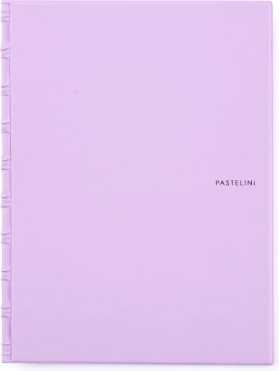 Carpeta A4 con bolsillos laterales Pastelini morada