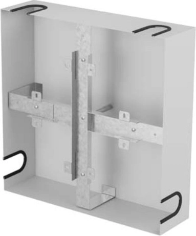 Lanberg estante para reserva de cable 400 × 400 mm gris - 1 unidad