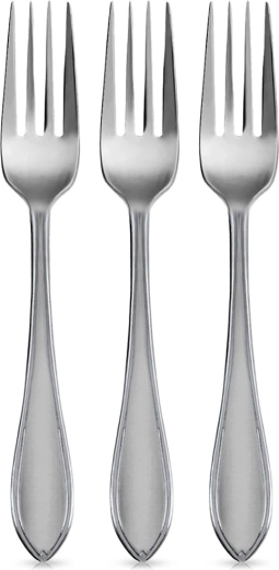 Juego de tenedores de mesa CONIC de acero inoxidable 20,5 cm, 3 uds