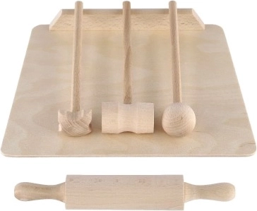Utensilios realistas para el juego de cocinar