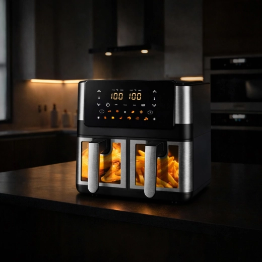 12 programas y potencia de 2000 W