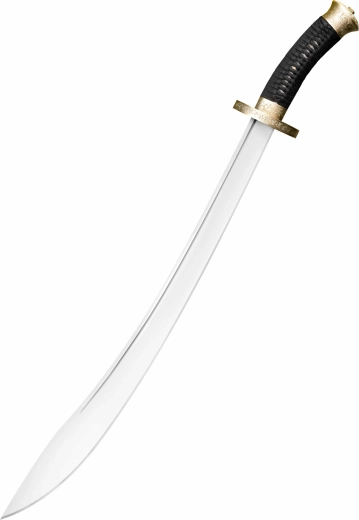 Cold Steel Willow Leaf Sword espada coleccionable con funda de cuero
